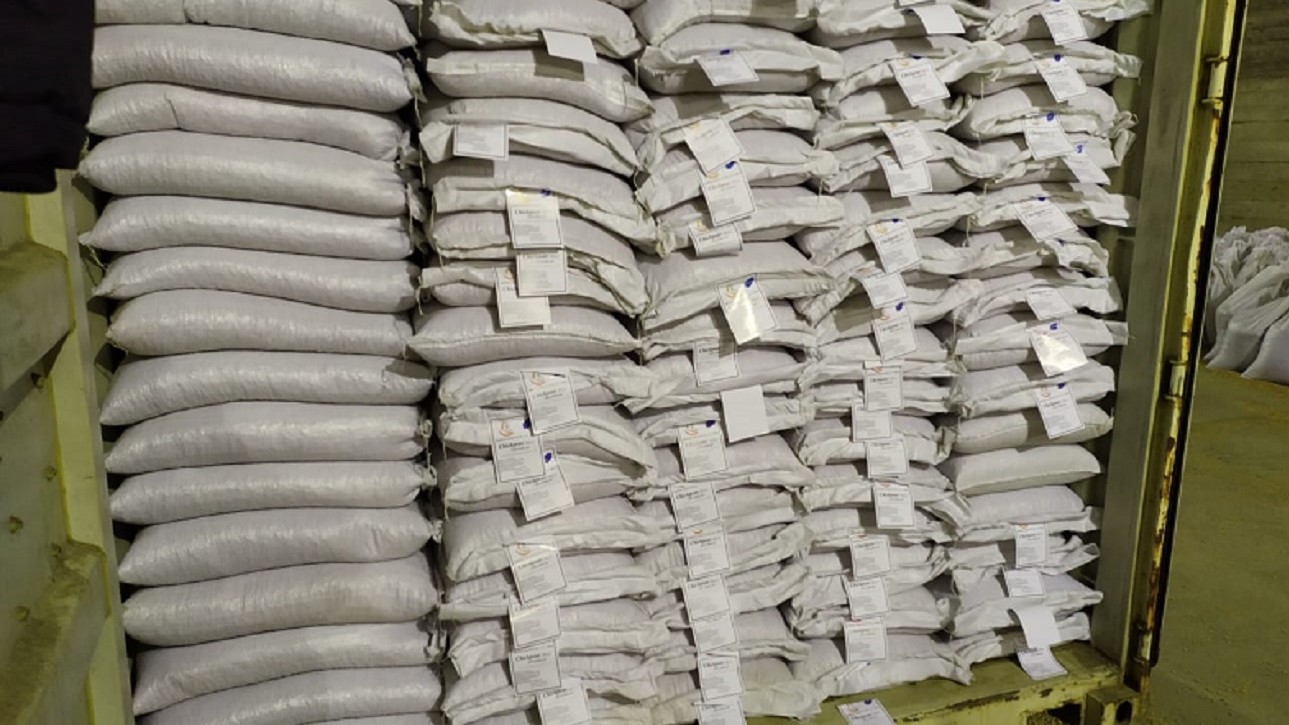 Packed products ready for shipment
